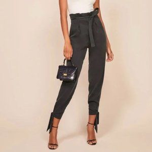 Reformation Avalon Pant (Black)